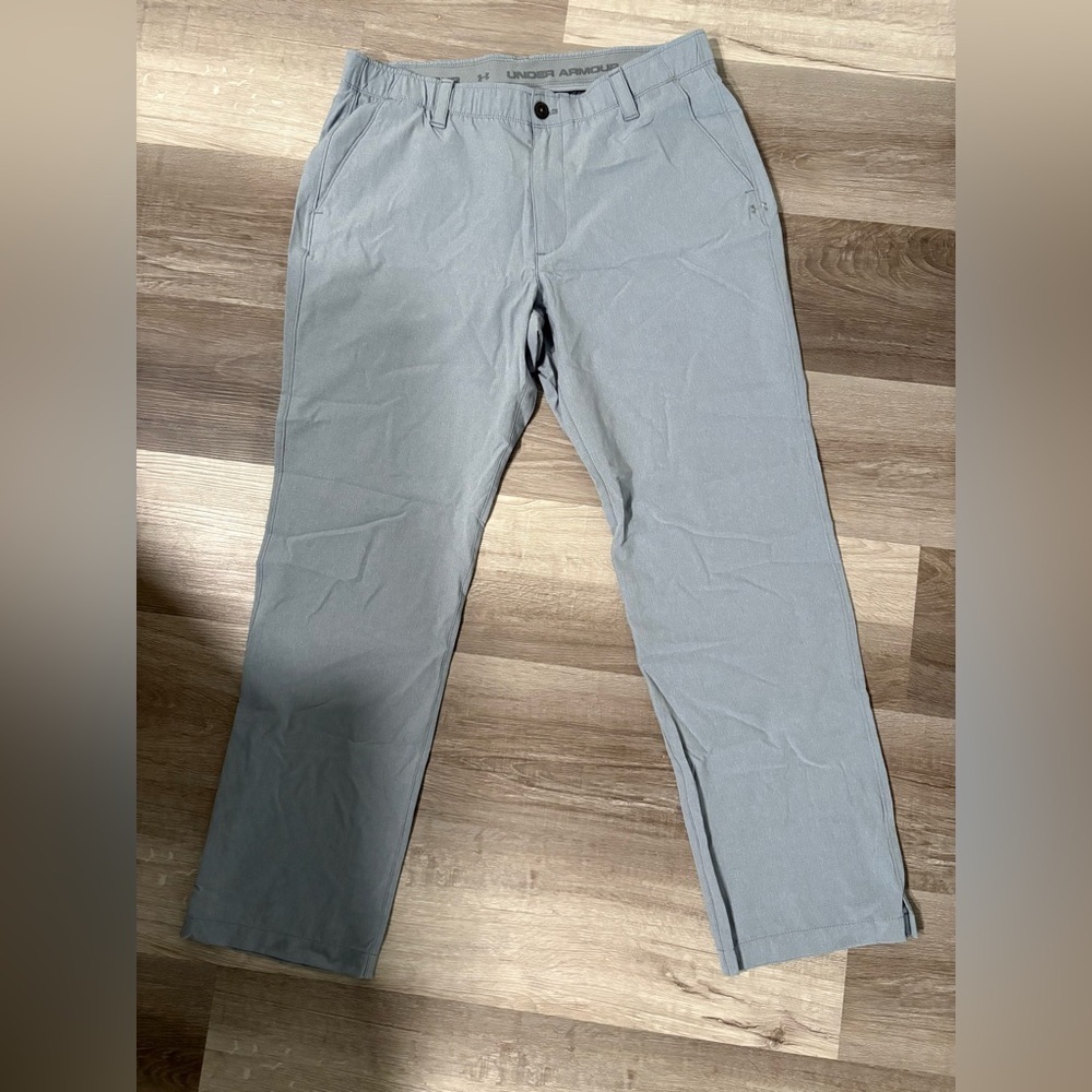 Under Armour Men's Light Gray Chinos